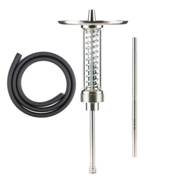 Кальян Bsp Hookah Cybertank White Black Chrome в Краснодаре
