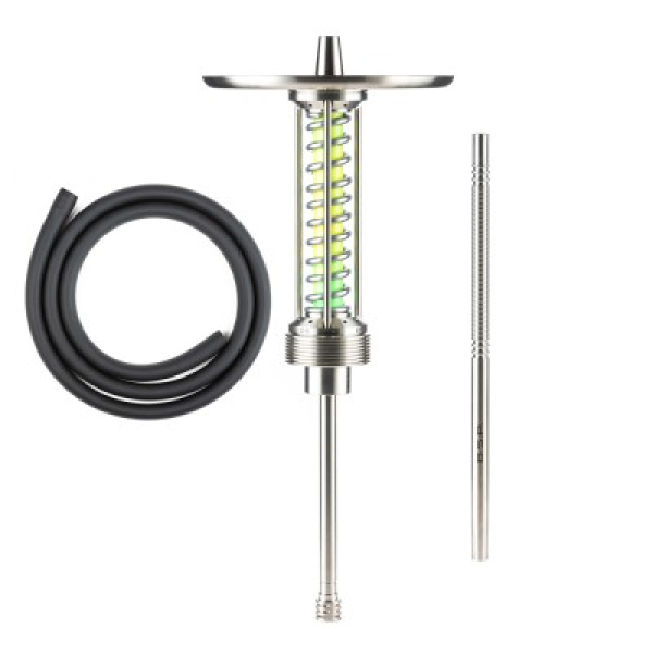Кальян Bsp Hookah Cybertank Yellow Green Chrome в Краснодаре