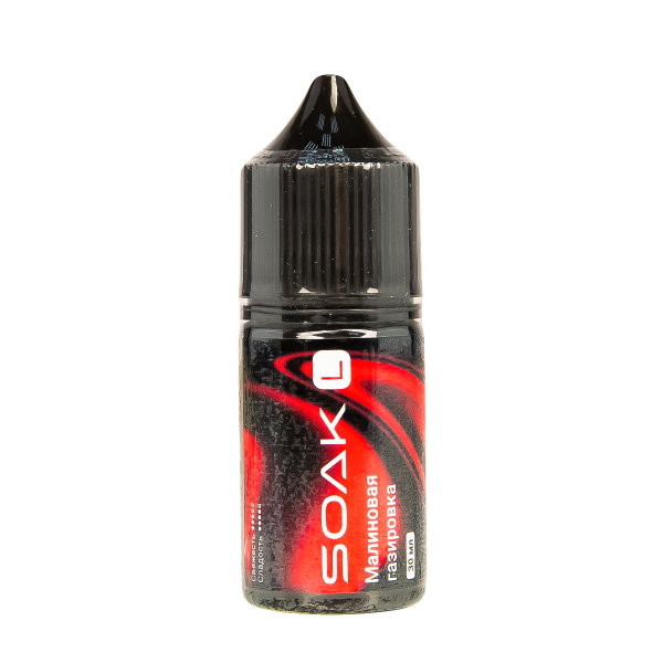 Жидкость Soak L30 Raspberry Soda 30 Мл 2 Мг в Краснодаре