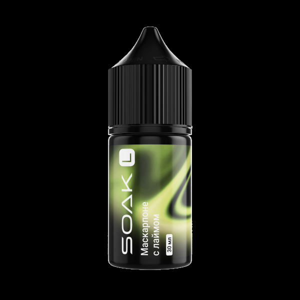 Жидкость Soak L30 Mascarpone Lime 30 Мл 2 Мг в Краснодаре