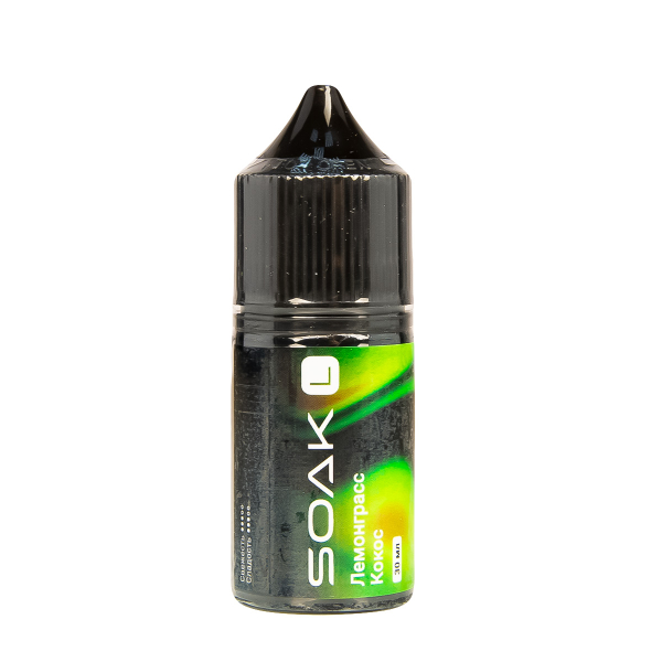 Жидкость Soak L30 Lemongrass Coconut 30 Мл 2 Мг в Краснодаре
