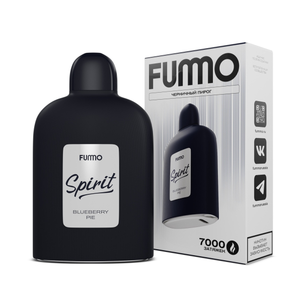 Электронка Fummo Spirit Черничный Пирог   в Краснодаре