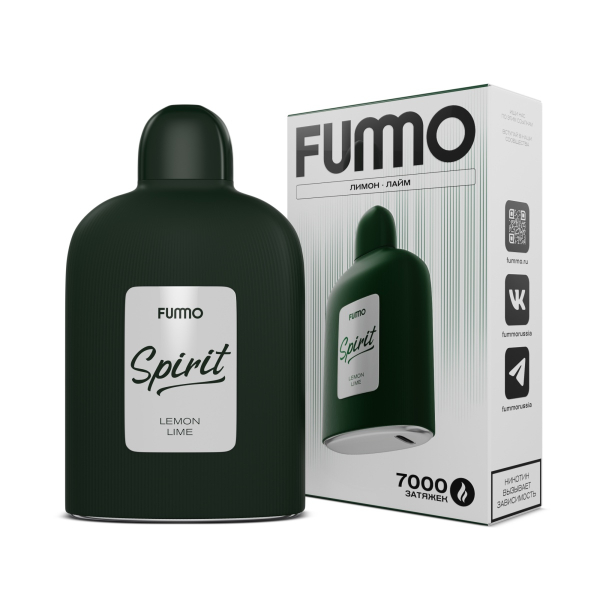 Электронка Fummo Spirit Лимон Лайм  в Краснодаре
