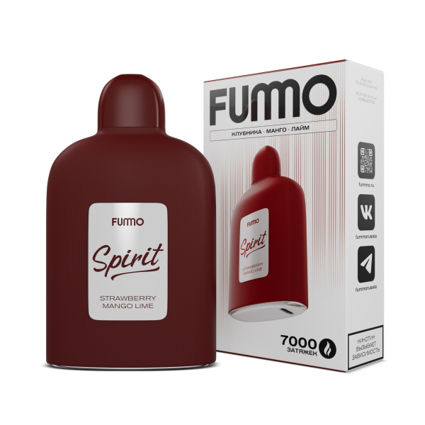 Электронка Fummo Spirit Клубника Манго Лайм  в Краснодаре