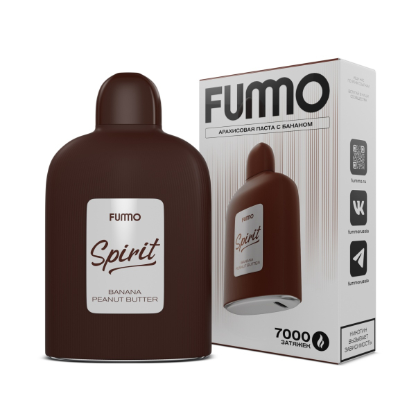 Электронка Fummo Spirit Арахисовая Паста С Бананом  в Краснодаре