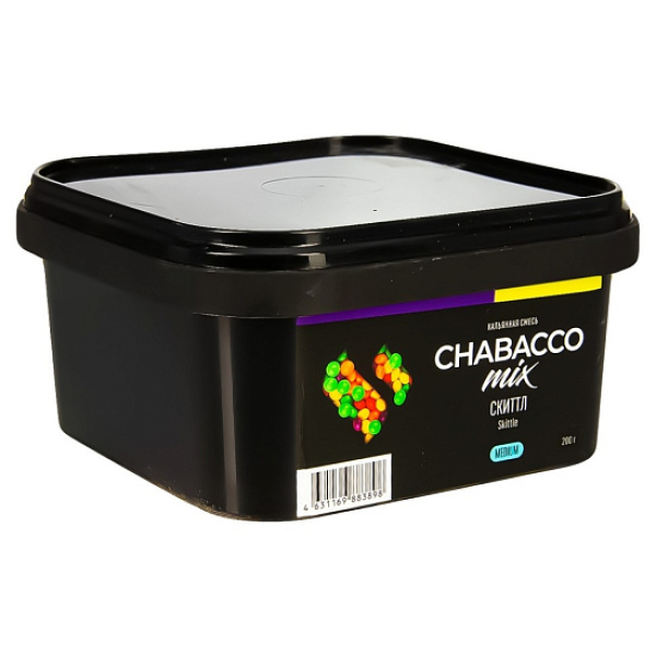 Смесь Chabacco Mix Skittle   Medium 200 гр в Краснодаре