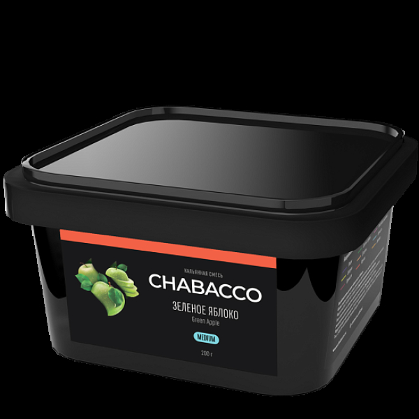 Смесь Chabacco Green Apple    Medium 200 гр в Краснодаре