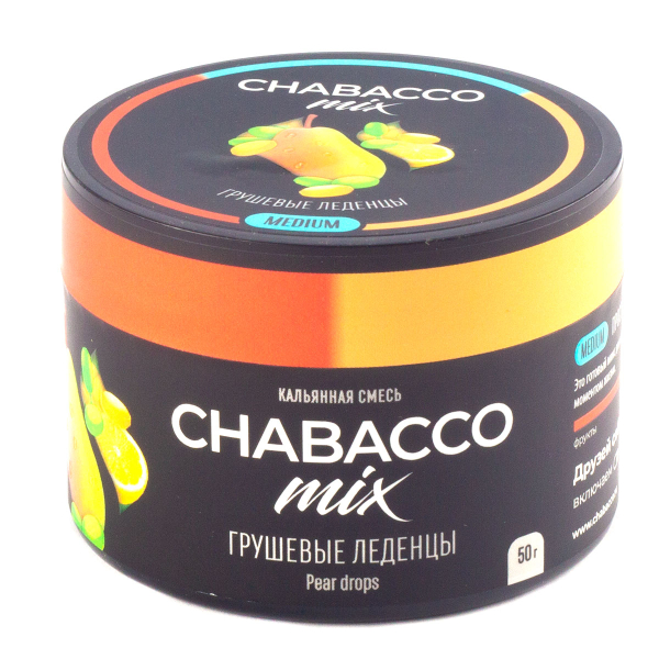 Смесь Chabacco Mix Pear Drops   Medium 50 гр в Краснодаре