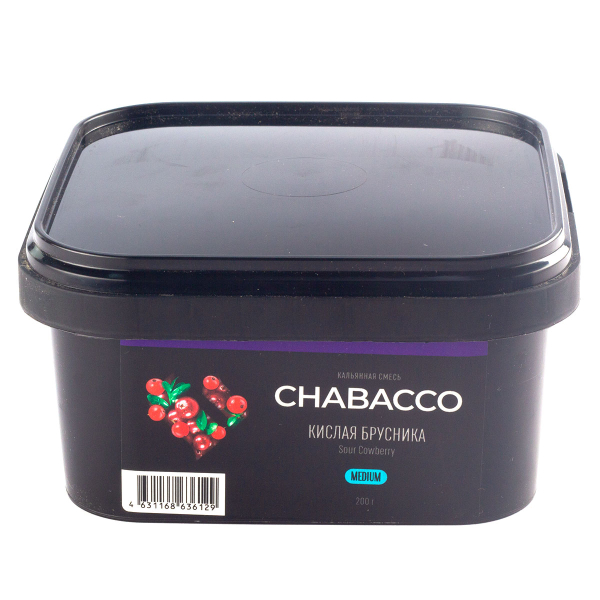 Смесь Chabacco Sour Cowberry    Medium 200 гр в Краснодаре