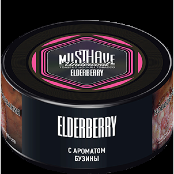 Табак Must Have Elderberry  25 грамм в Краснодаре