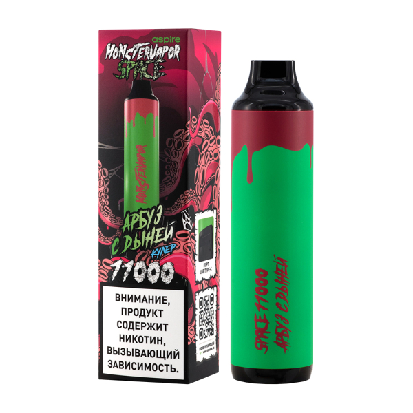Электронка Monstervapor Space Арбуз И Дыня (11000 Затяжек) в Краснодаре
