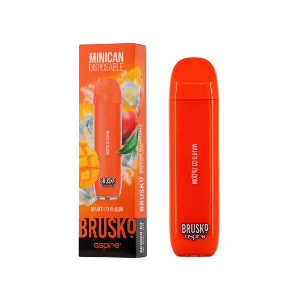 Электронка Brusko Minican Манго Со Льдом (1500 Затяжек) в Краснодаре