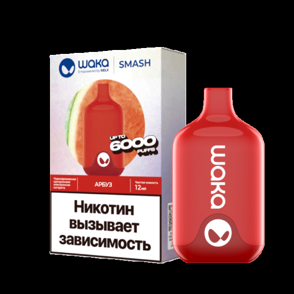 Электронка Waka Арбуз (6000 Затяжек) в Краснодаре