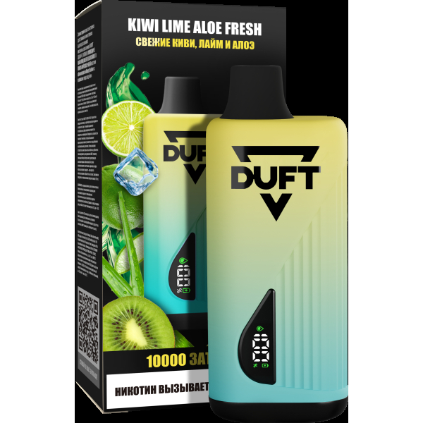 Электронка Duft Kiwi Lime Aloe Fresh (10000 Затяжек) в Краснодаре