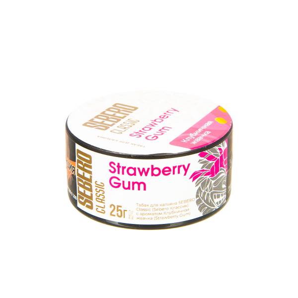 Табак Sebero Strawberry Gum  25 грамм в Краснодаре