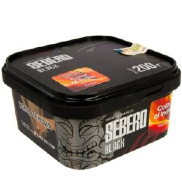 Табак Sebero Black Color Of India  200 грамм в Краснодаре