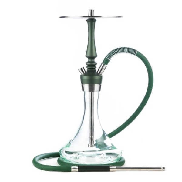 Кальян Hoob Mars Pro Mini British Racing Green Stainless Steel в Краснодаре