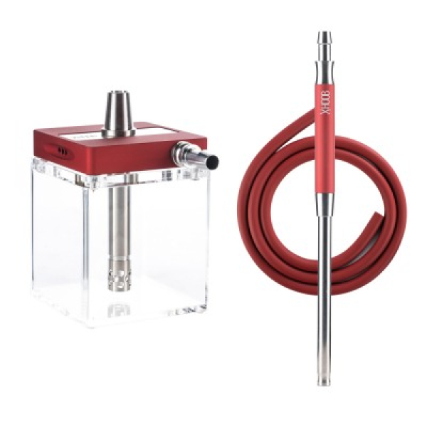 Кальян Hoob Subatom Wine Red Stainless Steel в Краснодаре
