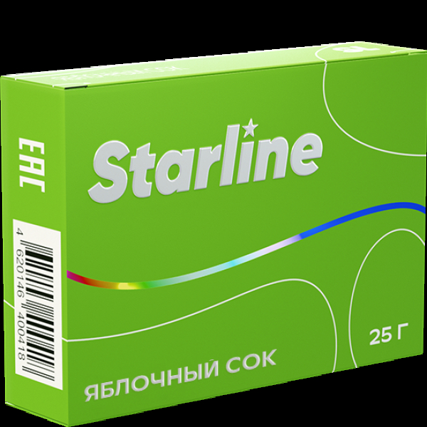 Табак Starline Яблочный Сок  25 грамм в Краснодаре