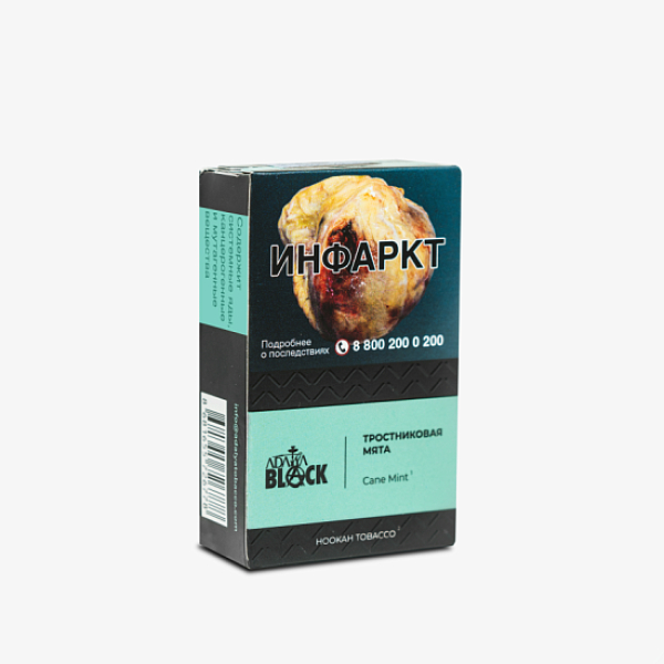 Табак Adalya Black Cane Mint (Тростниковая Мята)  Aтп 20 грамм в Краснодаре