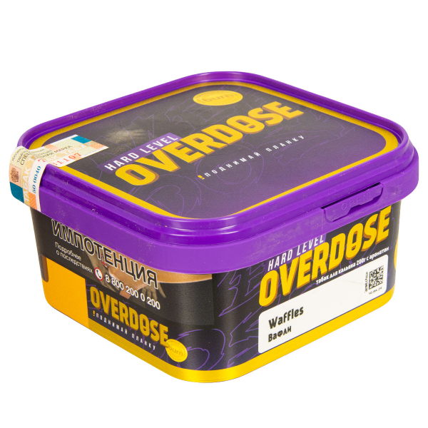 Табак Overdose Waffles  200 грамм в Краснодаре