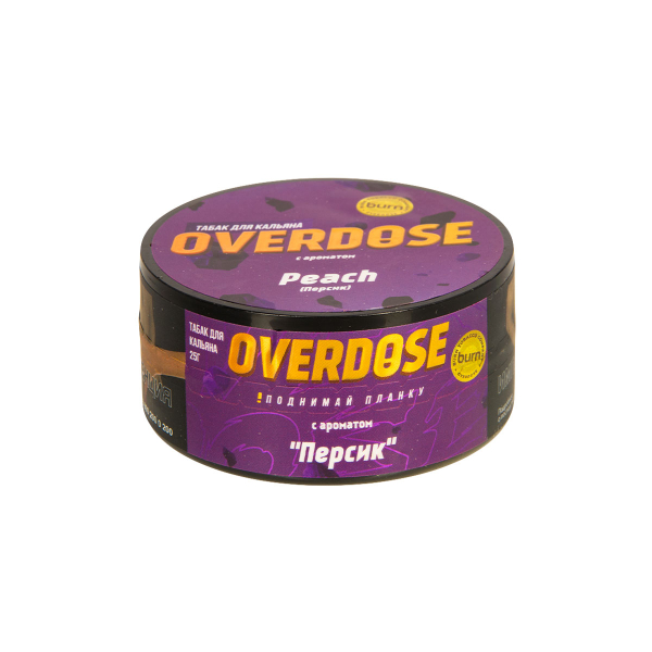 Табак Overdose Peach  25 грамм в Краснодаре