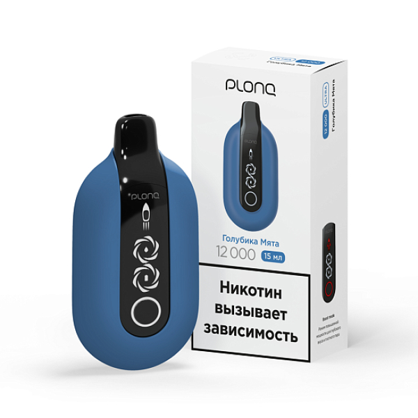 Электронка Plonq Ultra 12000 Голубика Мята в Краснодаре