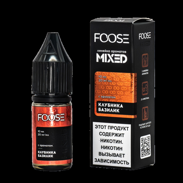 Жидкость Foose Mixed Клубника Базилик 10 Мл в Краснодаре