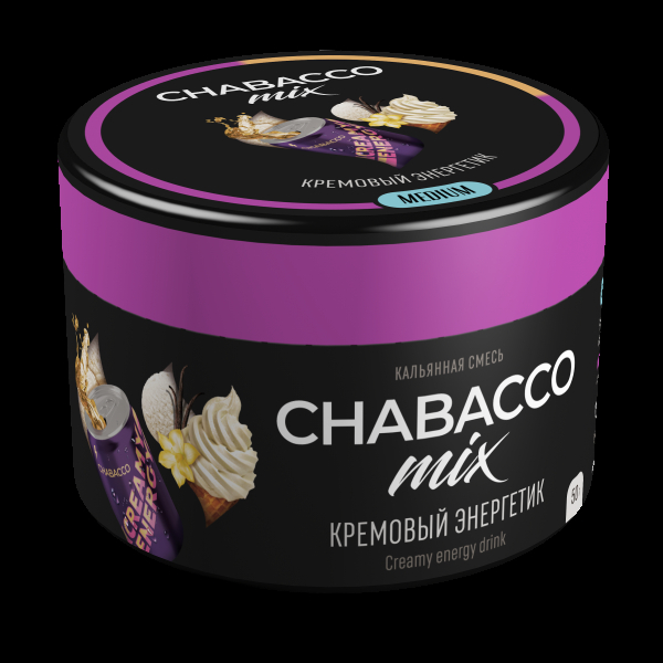 Смесь Chabacco Mix Medium Creamy Energy Drink  50 гр в Краснодаре