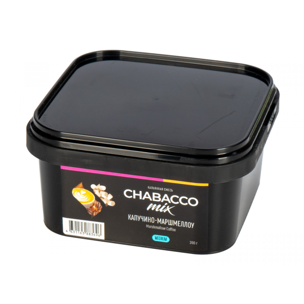 Смесь Chabacco Mix Medium Cappuccino Marshmallow  200 гр в Краснодаре