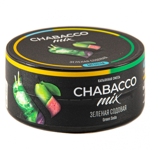 Смесь Chabacco Mix Medium Green Soda  25 гр в Краснодаре