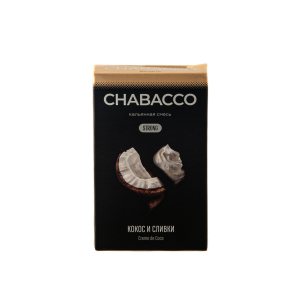 Смесь Chabacco Mix Strong Crème De Coco  50 гр в Краснодаре