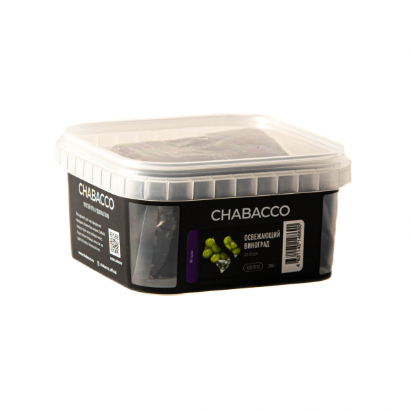 Смесь Chabacco Medium Ice Grape  200 гр в Краснодаре