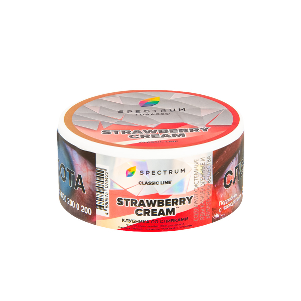 Табак Spectrum Strawberry Cream  25 гр в Краснодаре