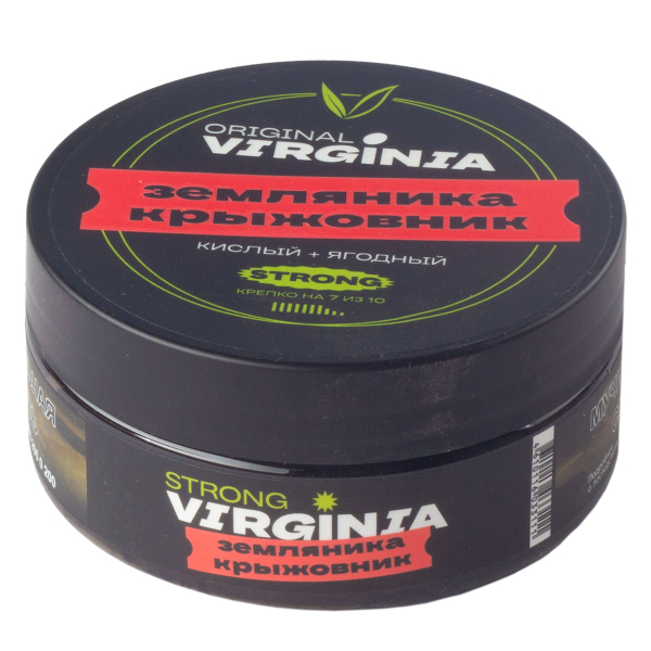 Табак Original Virginia Strong Земляника Крыжовник  100 грамм в Краснодаре