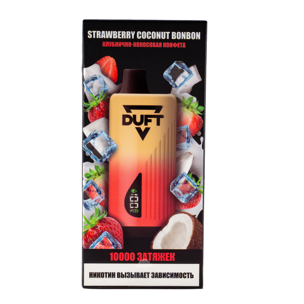 Электронка Duft Strawberry Coconut Bonbon (10000 Затяжек) в Краснодаре