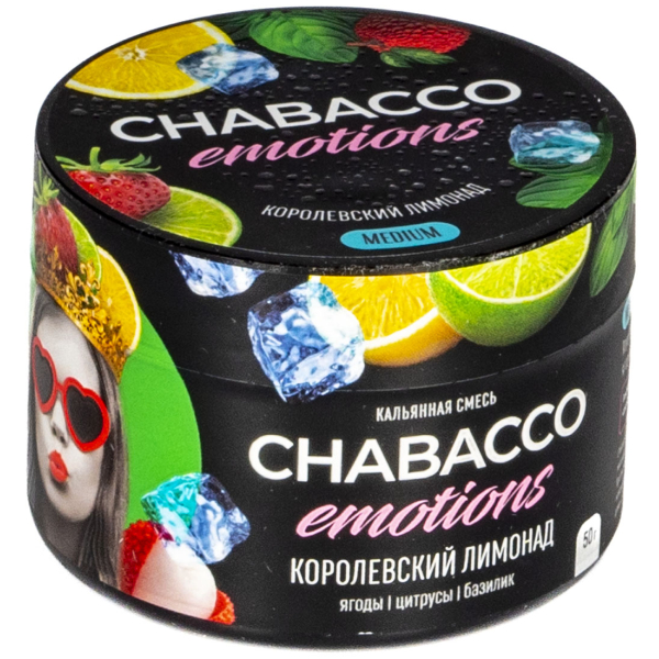 Смесь Chabacco Mix Medium Royal Lemonade  50 гр в Краснодаре
