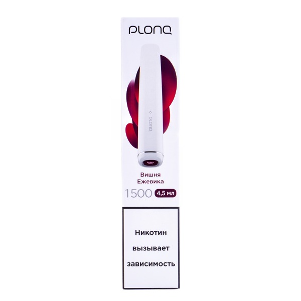 Электронка Plonq Plus Вишня Ежевика (1500 Затяжек) 20 Мг в Краснодаре