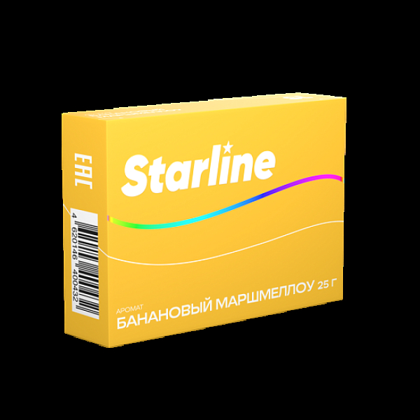 Табак Starline Банановый Маршмеллоу  25 грамм в Краснодаре