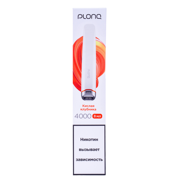 Электронка Plonq Plus Pro Кислая Клубника (4000 Затяжек) 20 Мг в Краснодаре