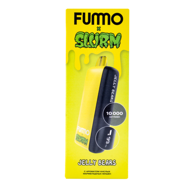 Электронка Fummo Indic Slurm Кислые Мармеладные Мишки (10 000 Затяжек) в Краснодаре