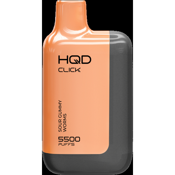POD-система Hqd Click Устройство + Картридж Кислые Мармеладные Червячки (5500 Затяжек) в Краснодаре