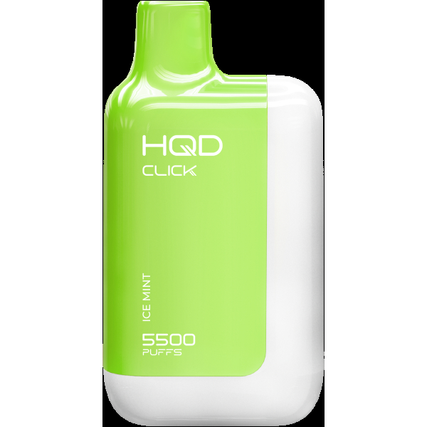 POD-система Hqd Click Устройство + Картридж Ледяная Мята (5500 Затяжек) в Краснодаре
