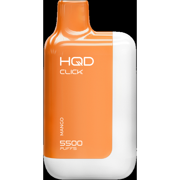 POD-система Hqd Click Устройство + Картридж Манго (5500 Затяжек) в Краснодаре