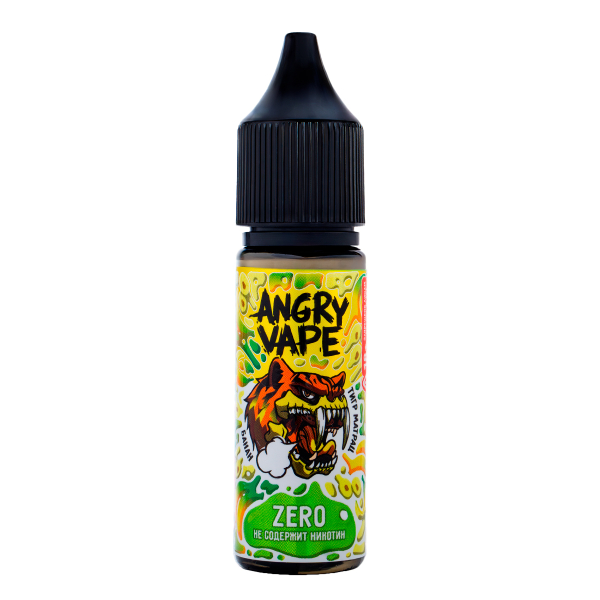 Жидкость Angry Vape Zero Тигр Матрац 30 Мл в Краснодаре