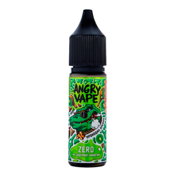 Жидкость Angry Vape Zero Крокодил Бревно 30 Мл в Краснодаре