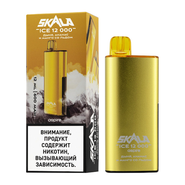 Электронка Skala Ice 12000 Дыня,Ананас И Манго Со Льдом в Краснодаре