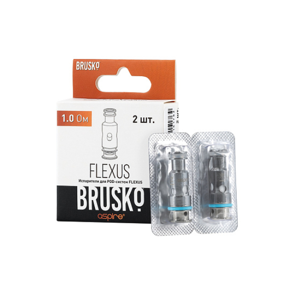 Испаритель Brusko Flexus Af Mesh Coil, 1.0 Ом, Упак. 2 Шт в Краснодаре