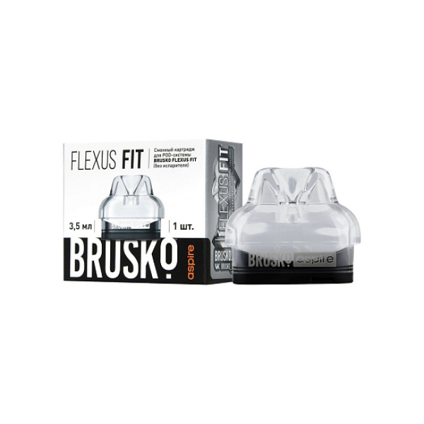 Сменный Картридж Brusko Flexus Fit (Белый) 3,5 Мл, Упак. 1 Шт в Краснодаре
