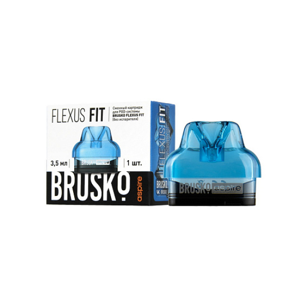 Сменный Картридж Brusko Flexus Fit (Синий) 3,5 Мл, Упак. 1 Шт в Краснодаре